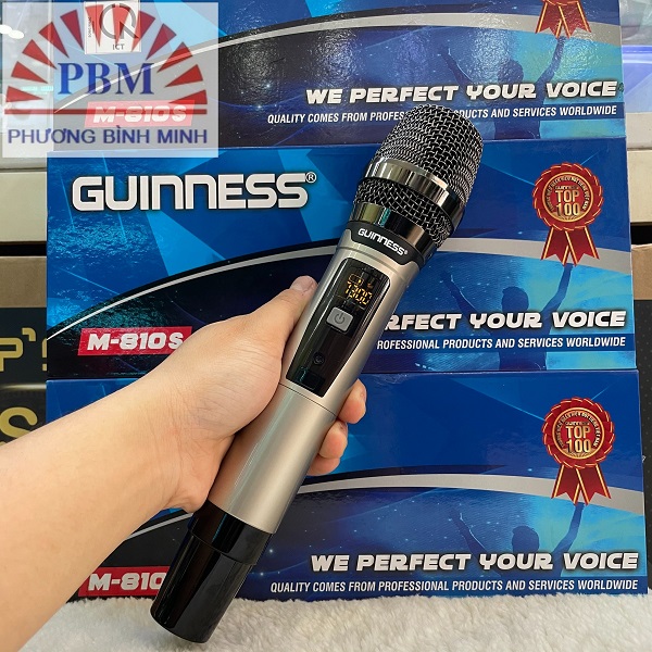 [HCM]Micro karaOke đa năng GUINNESS M-810S