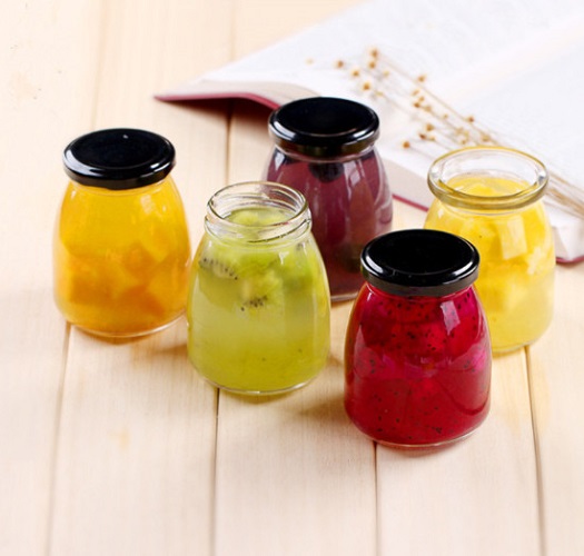 10 Hũ Thủy Tinh Nắp Vặn 100ml  200ml,Đen