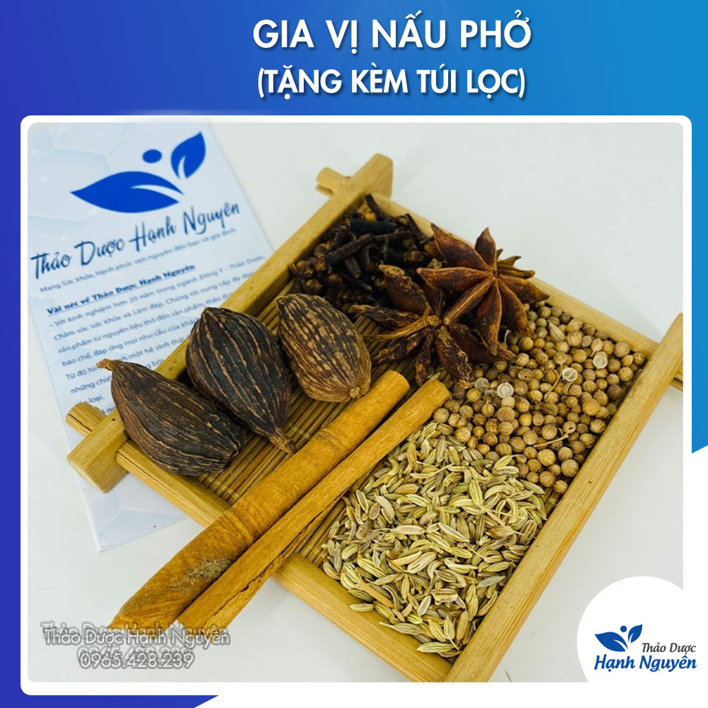 10 Set gia vị nấu phở chuẩn vị  - Thảo dược Hạnh Nguyên