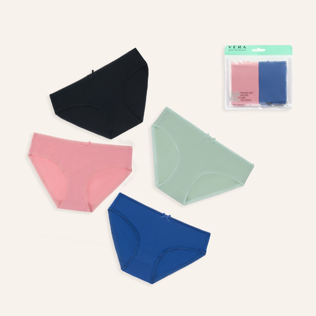 Combo 10 Quần Lót Nữ Vera Cotton - 7166