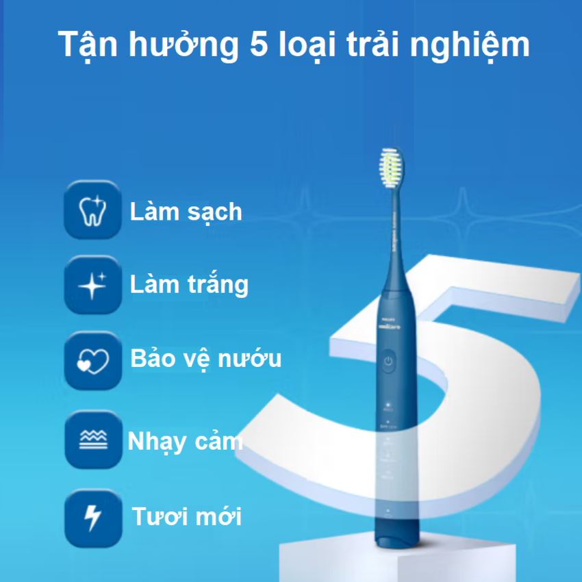 Sonicare hx2471 series 3200 five-modes integrated electric toothbrush