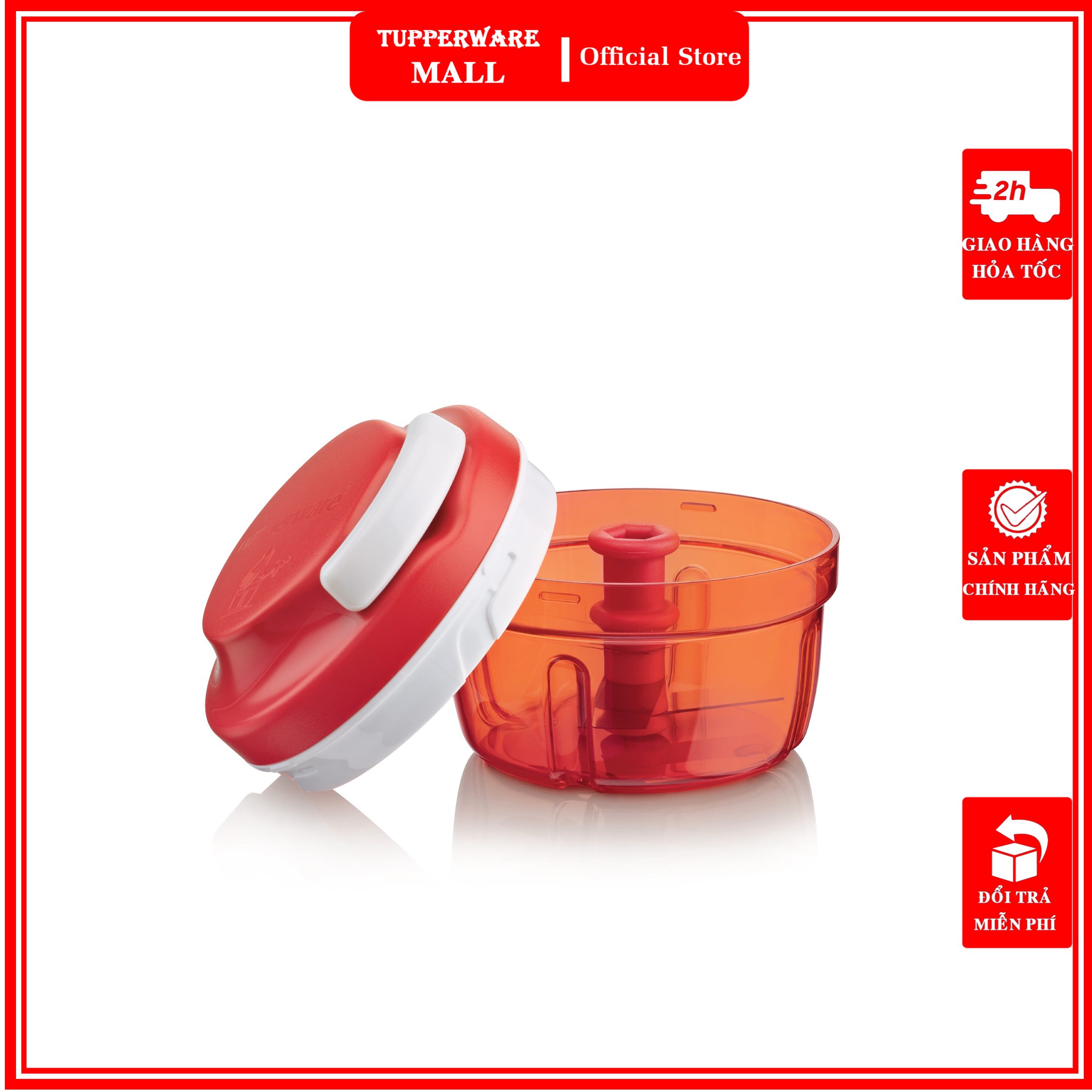 Dụng cụ xay thực phẩm Turbo Chopper Tupperware