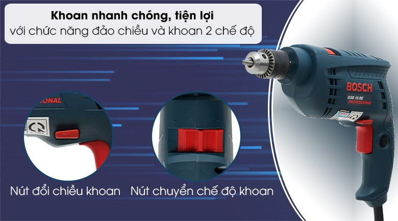 Khoan Bosch 13mm GSB550