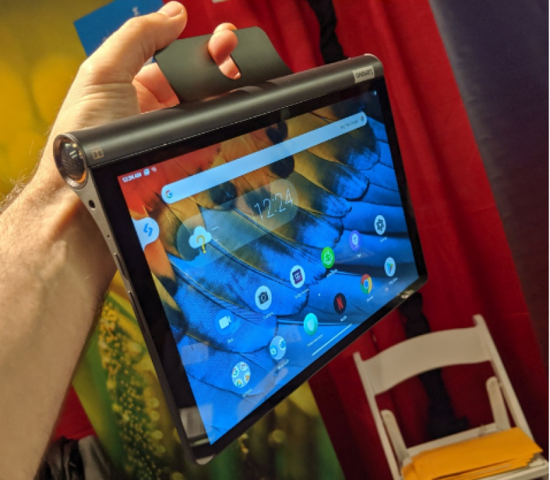 Máy Tính Bảng Lenovo Yoga Smart Tab 10.1inch - Android 9 || Thiết kế độc đáo - đa năng || Học tập - Công việc - giải trí Tuyệt vời || Siêu cấu hình mượt mà || Giá rẻ chính hãng tại Zinmobile / mobile