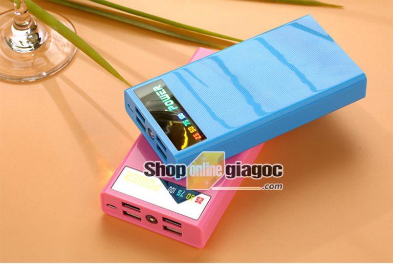 Box Sạc Dự Phòng 6 Cell 18650 Màn KTS VDDP0601 (Không Pin)