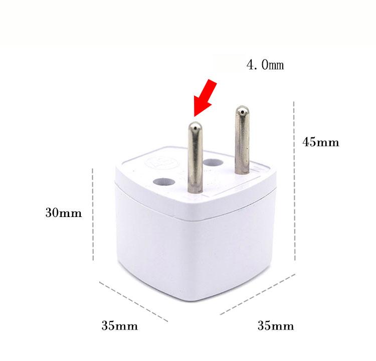 Phích Cắm Chuyển Đổi Đa Năng 0 ~ 250V 10A 800W