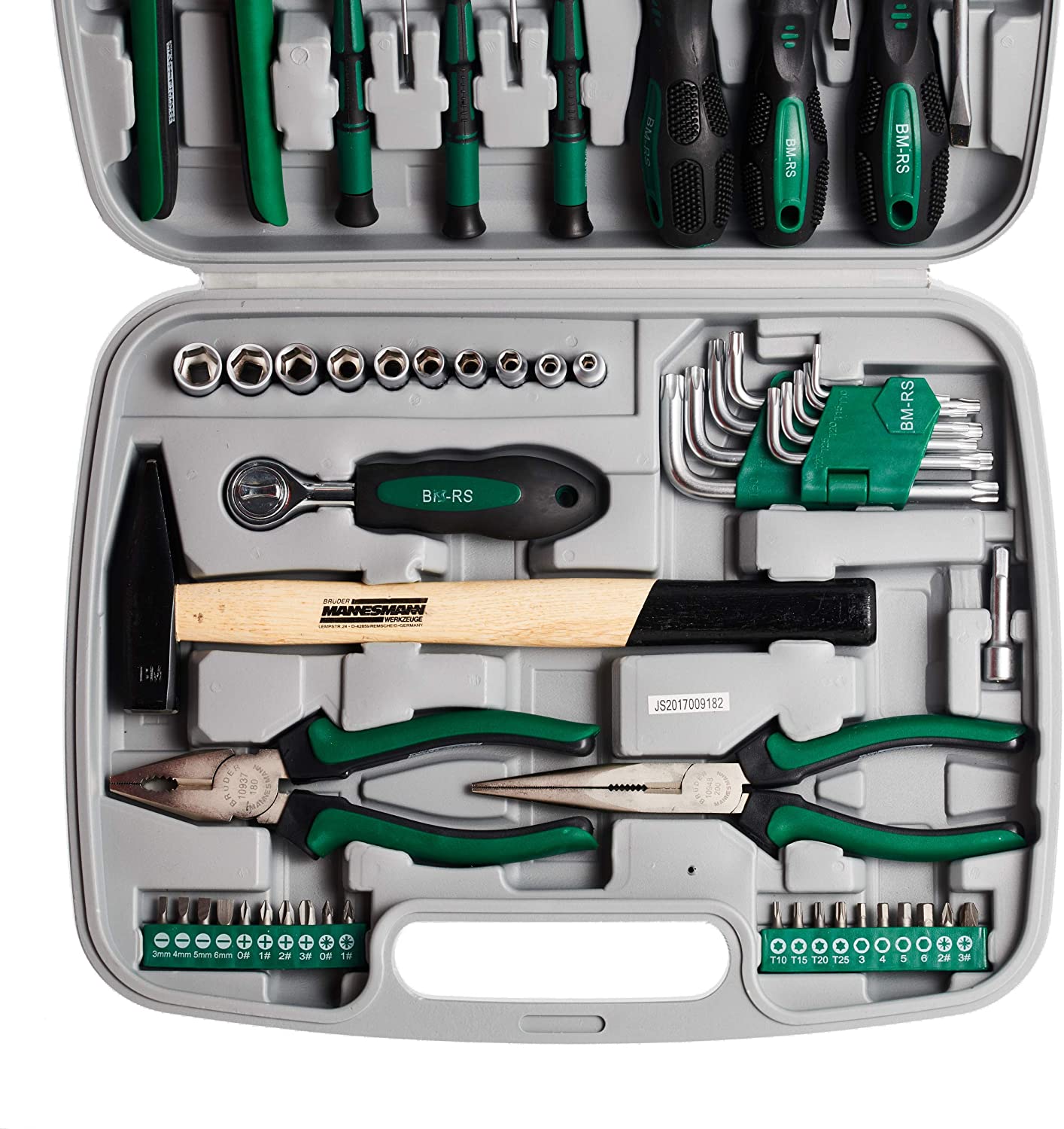 Bộ dụng cụ sửa chữa Mannesmann 57 món