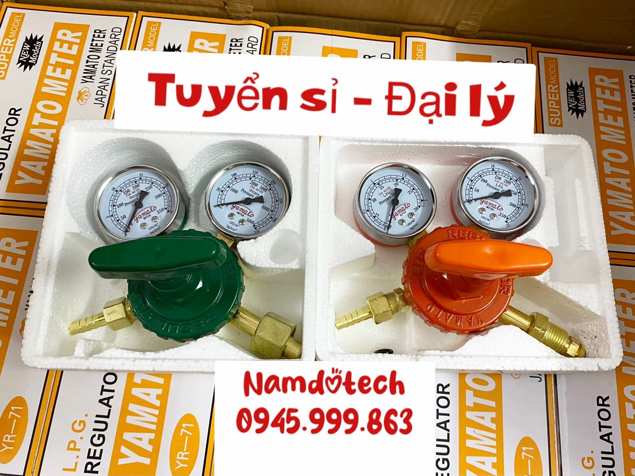 ĐỒNG HỒ GIÓ ĐÁ OXY - GAS YAMATO