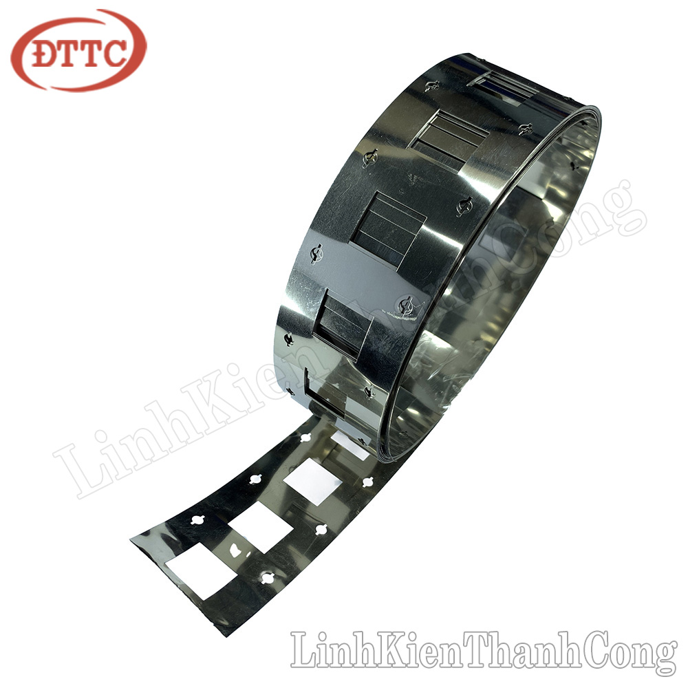 Kẽm Đôi Gắn Cell Pin 32650 - Sợi Đôi