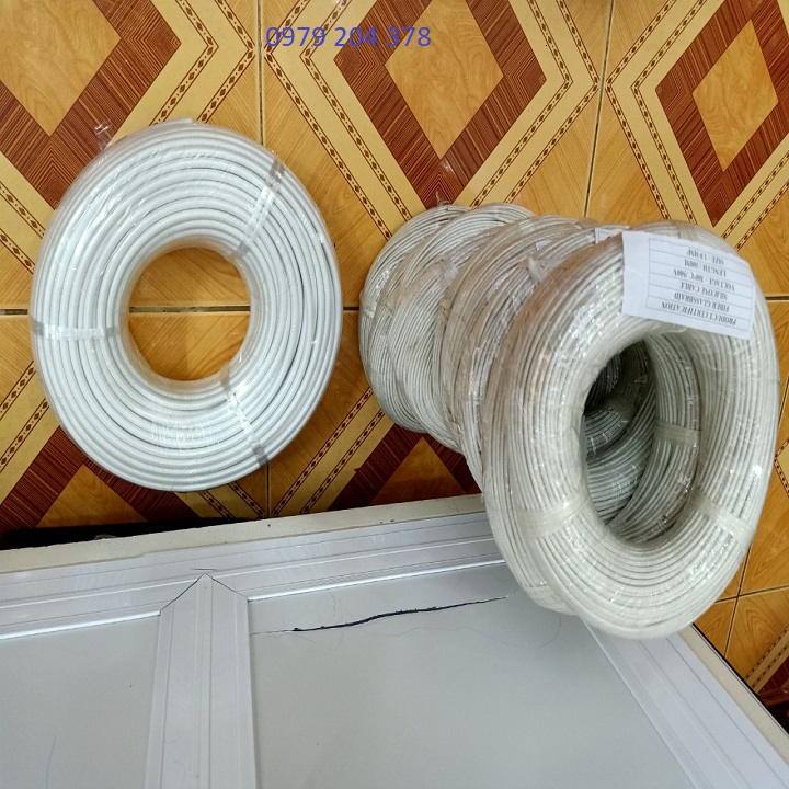 [HCM]Dây điện chịu nhiệt 1ly-85m/cuộn