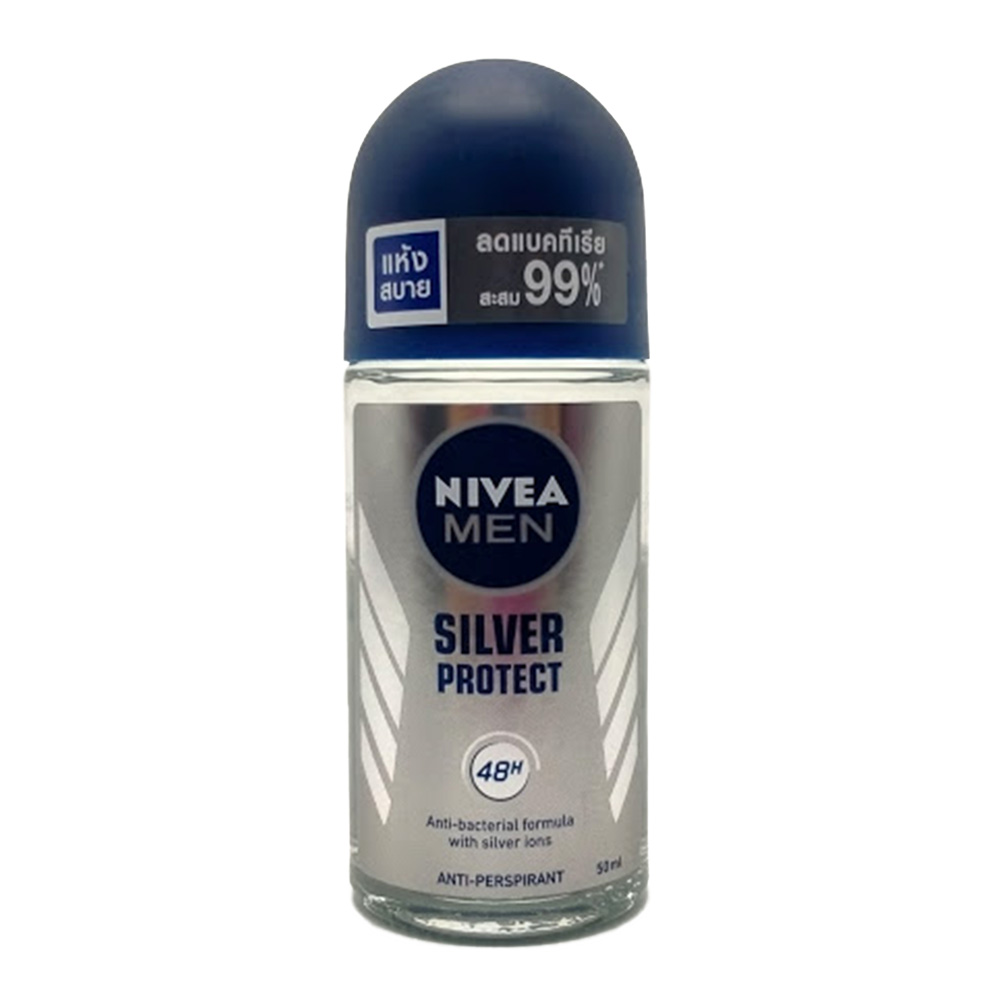 Lăn Khử Mùi Nivea Men Silver Protect chai 50ml