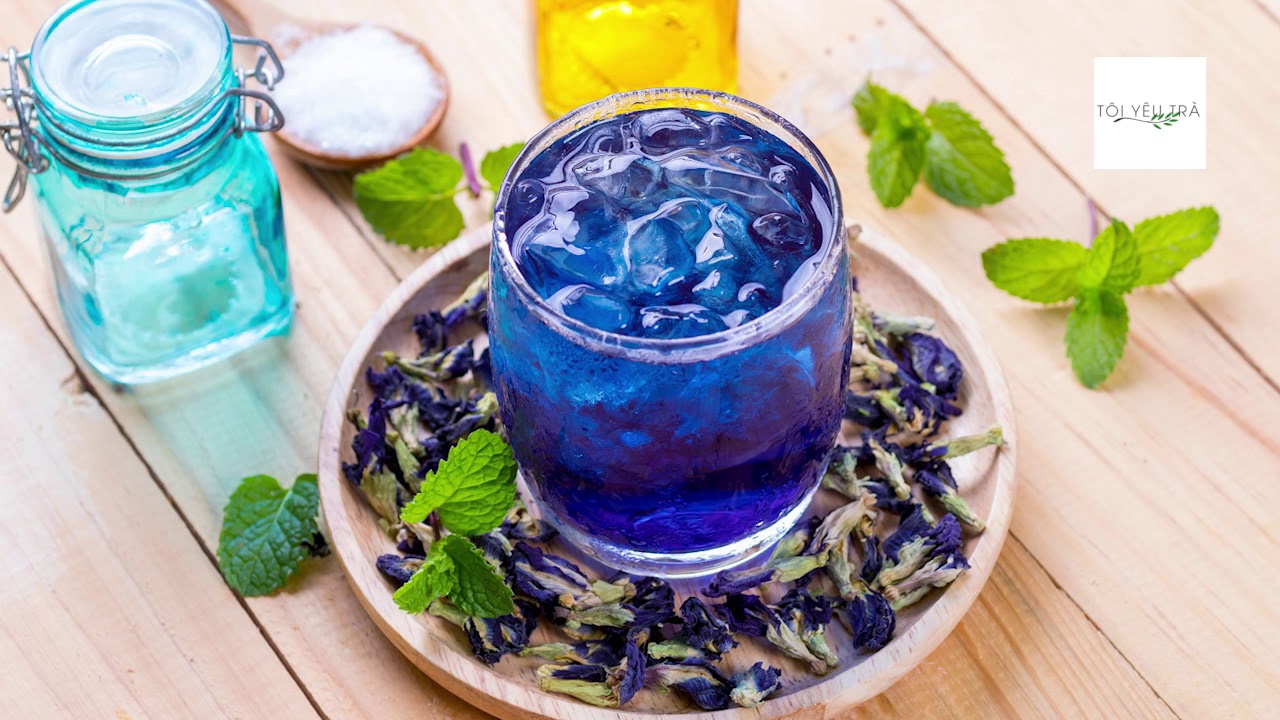 Hoa đậu biếc khô 10g - hoa tạo màu xanh dương