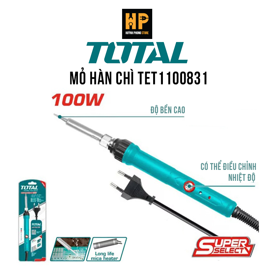 Mỏ hàn chì Total 100W TET1100831