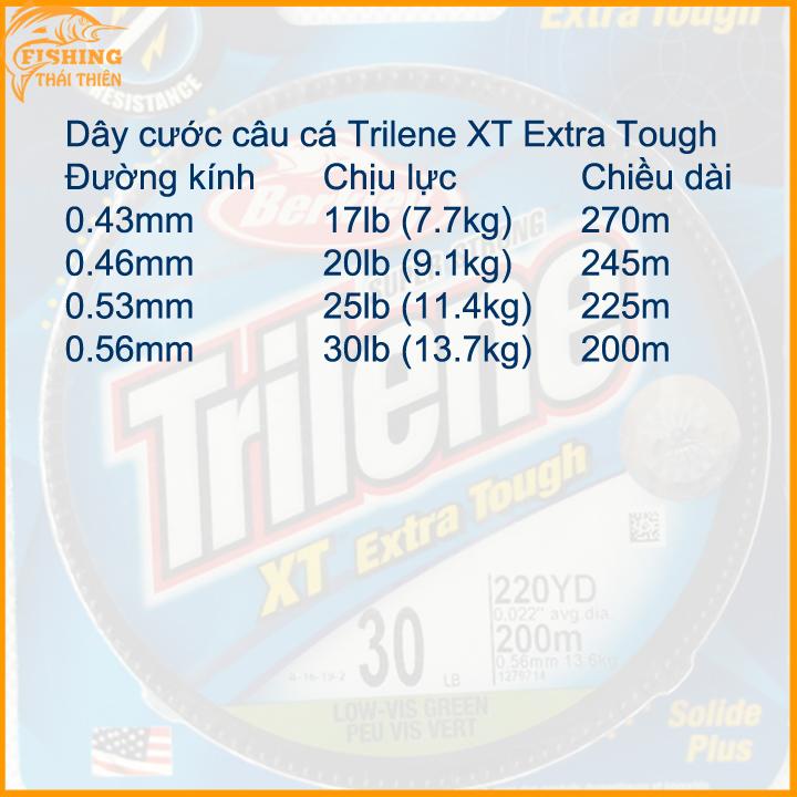 Dây cước câu cá Trilene XT