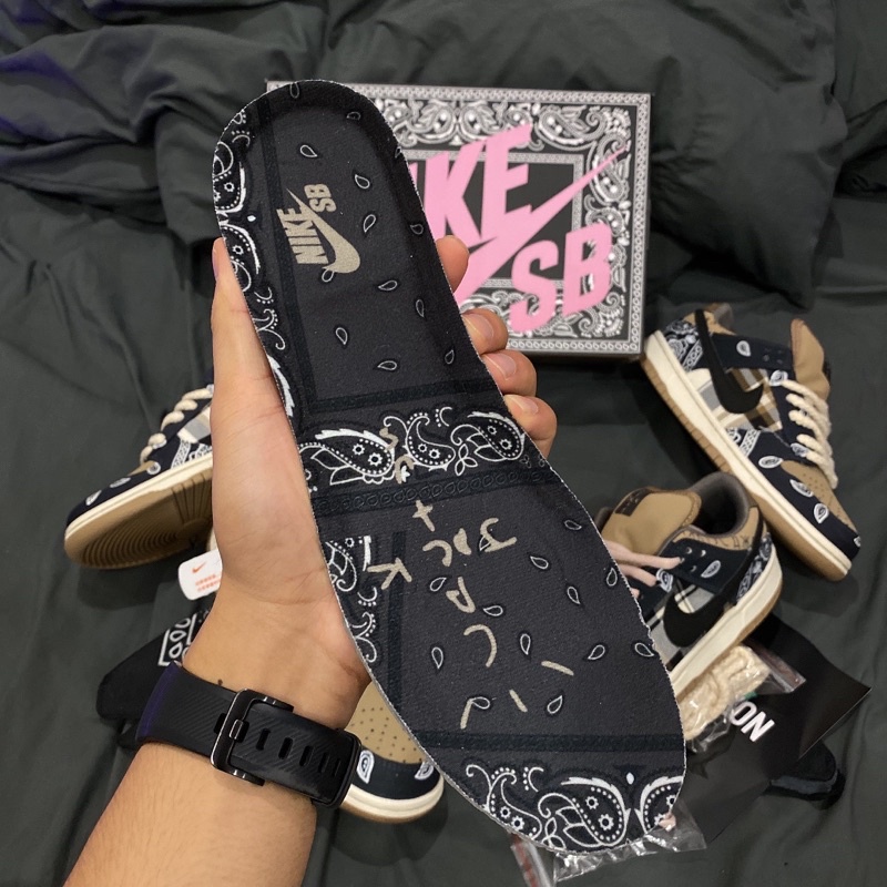 GIÀY SB.DUNK TRAVIS COT LAI AU [ FULL BOX + FREE SHIP ]