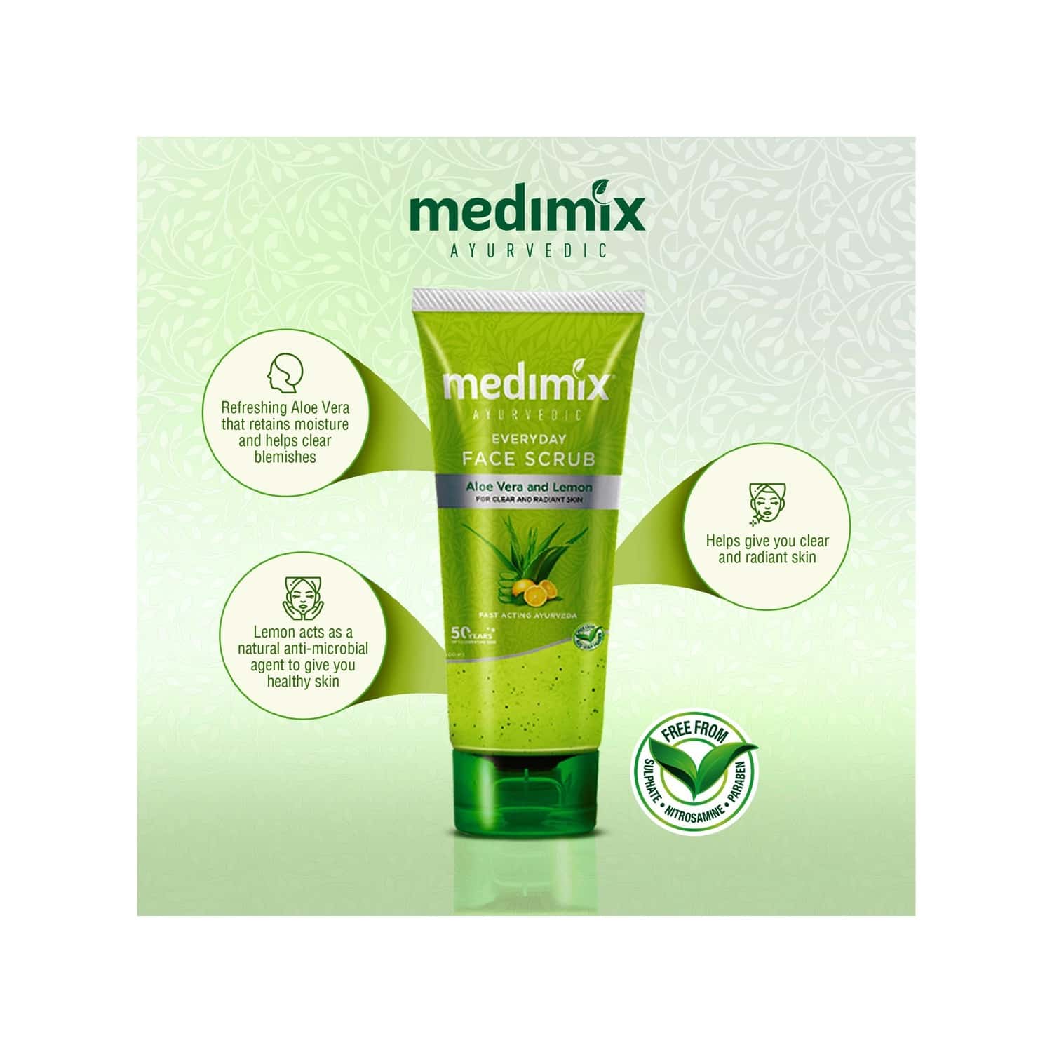 Tẩy da chết Medimix Everyday face scrub 150ml