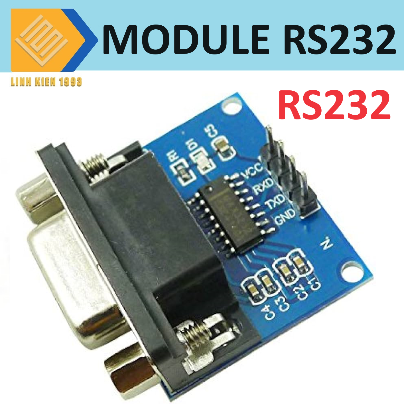 Mô đun chuyển đổi max3232 rs232 sang ttl db9 max232