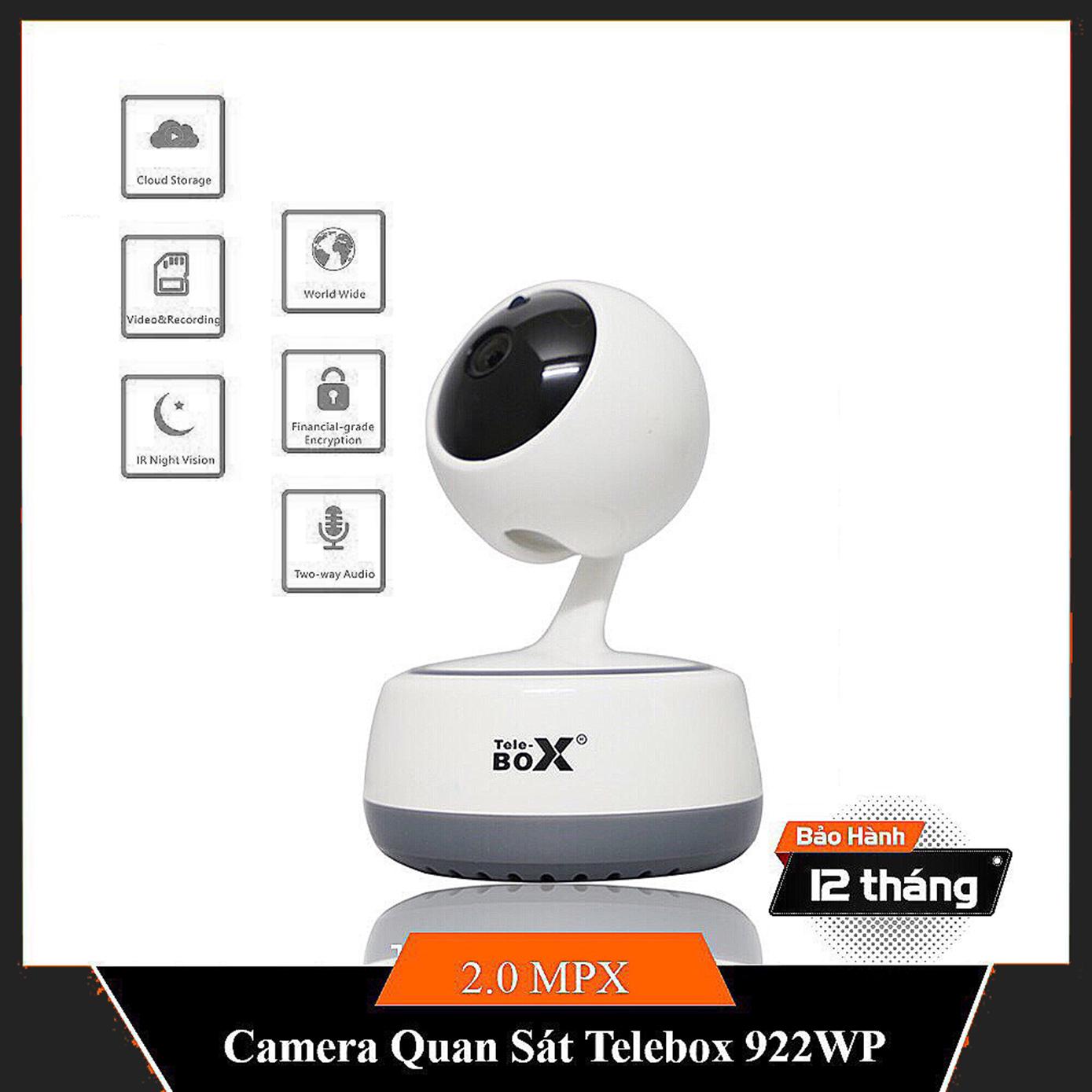 Camera Quan Sát Chống Trộm Telebox - Độ Phân Giải 2.0Mpx