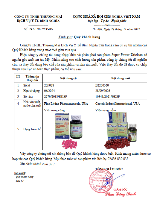 Viên bổ thận Super Powder Uriclean
