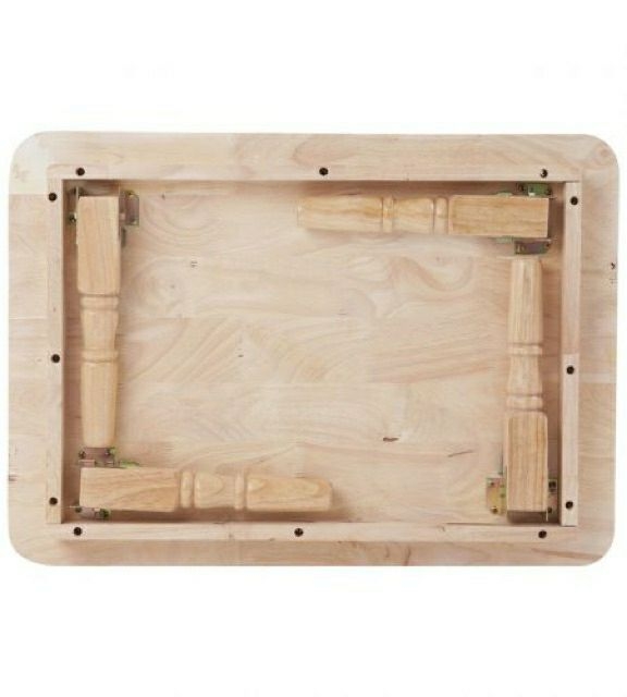 [HCM]Bàn xếp gỗ chân tiện 60x90