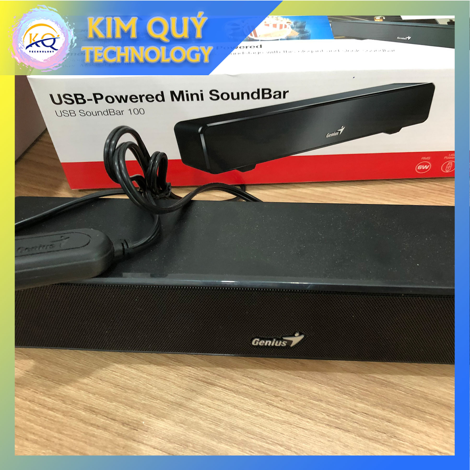 LOA MÁY TÍNH GENIUS SOUNDBAR 100