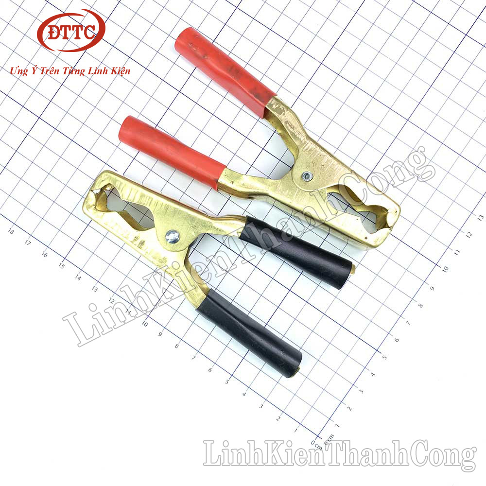 Kẹp acquy 200a đồng nguyên chất 13cm