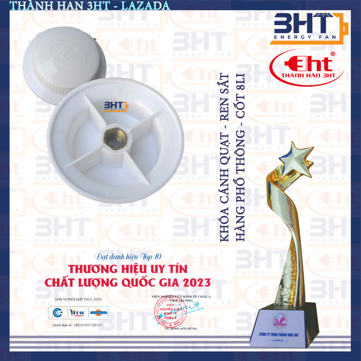 Khóa cánh quạt có đồng thau - 3HT