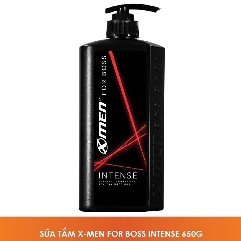 [HCM]Sữa tắm nước hoa XMen for Boss Intense 650g