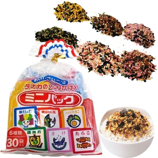 Gia vị rắc cơm cho bé túi 30 gói Nhật Bản