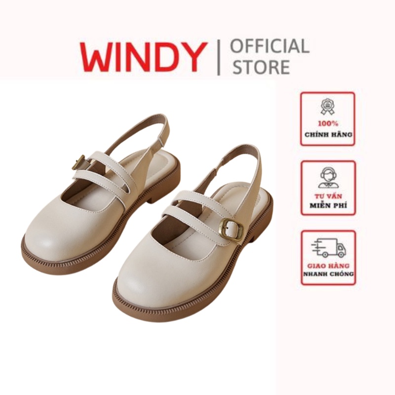 Giày Đốc 2 Quai Nữ Thời Trang WINDY BB-0202