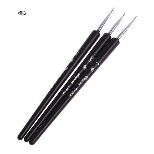 Bộ 3 cọ thư pháp ( bộ gầm 3 cây)