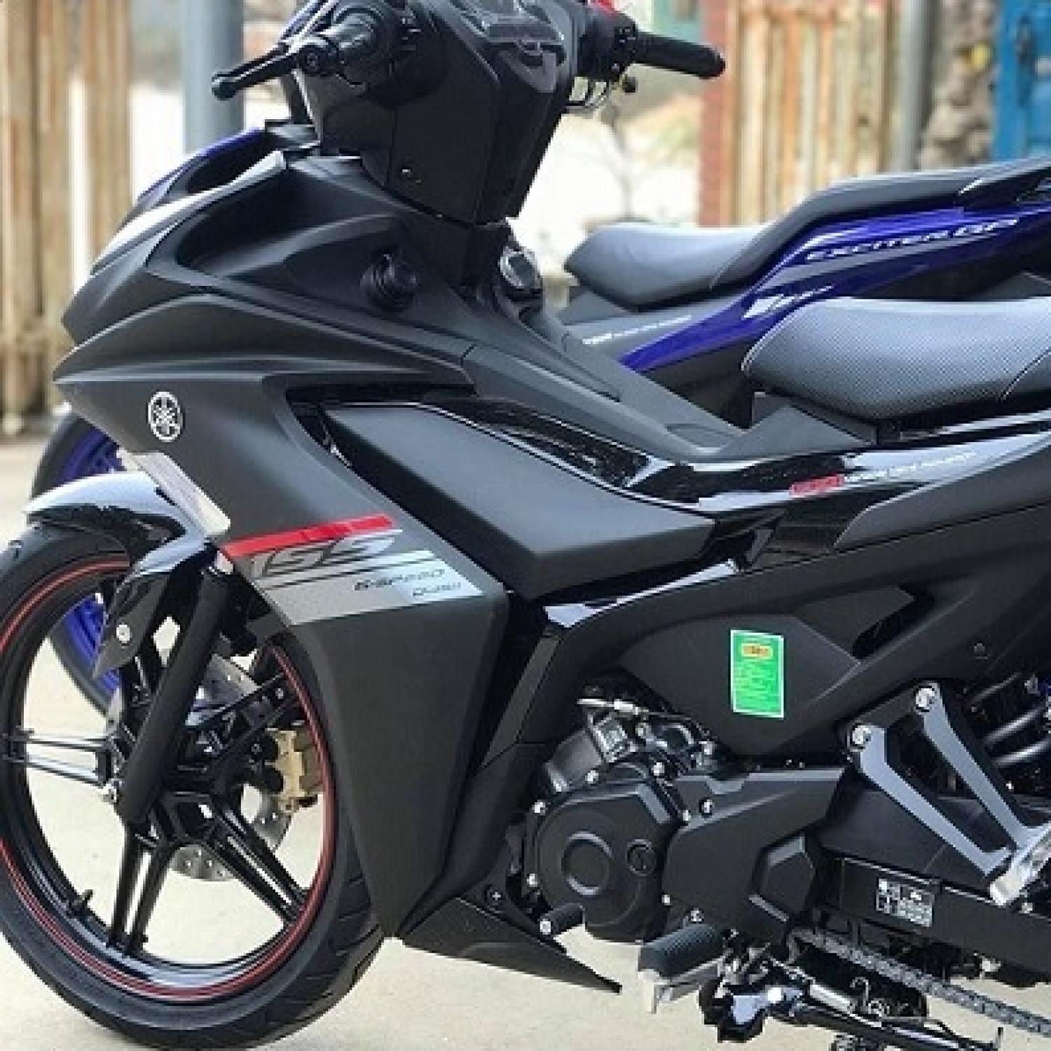 Tem Exciter 155 Rc Đen Nhám 2022