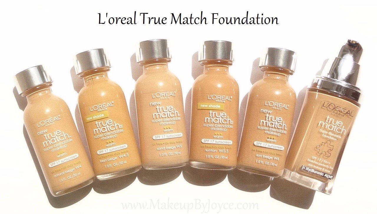 Kem nền loreal true match foudation super-blendable makeup spf17