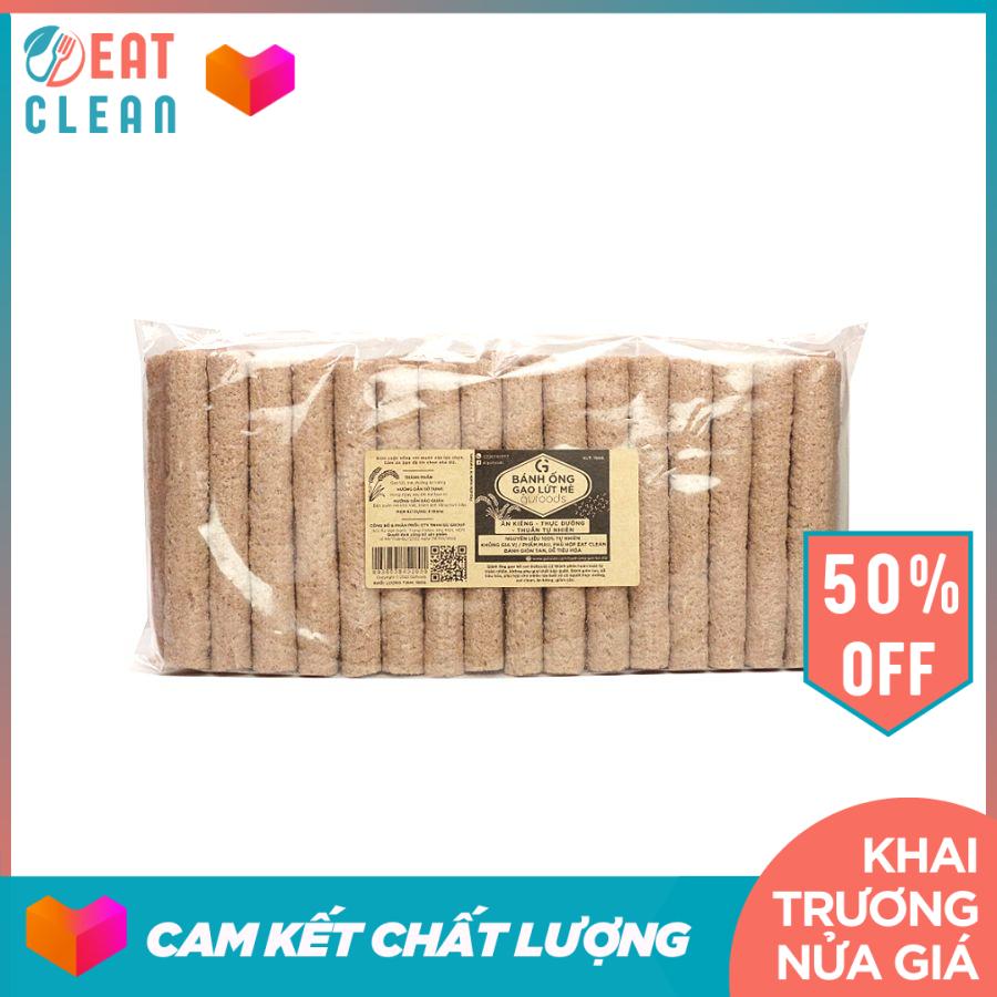 Bánh ống gạo lứt mè GUfoods