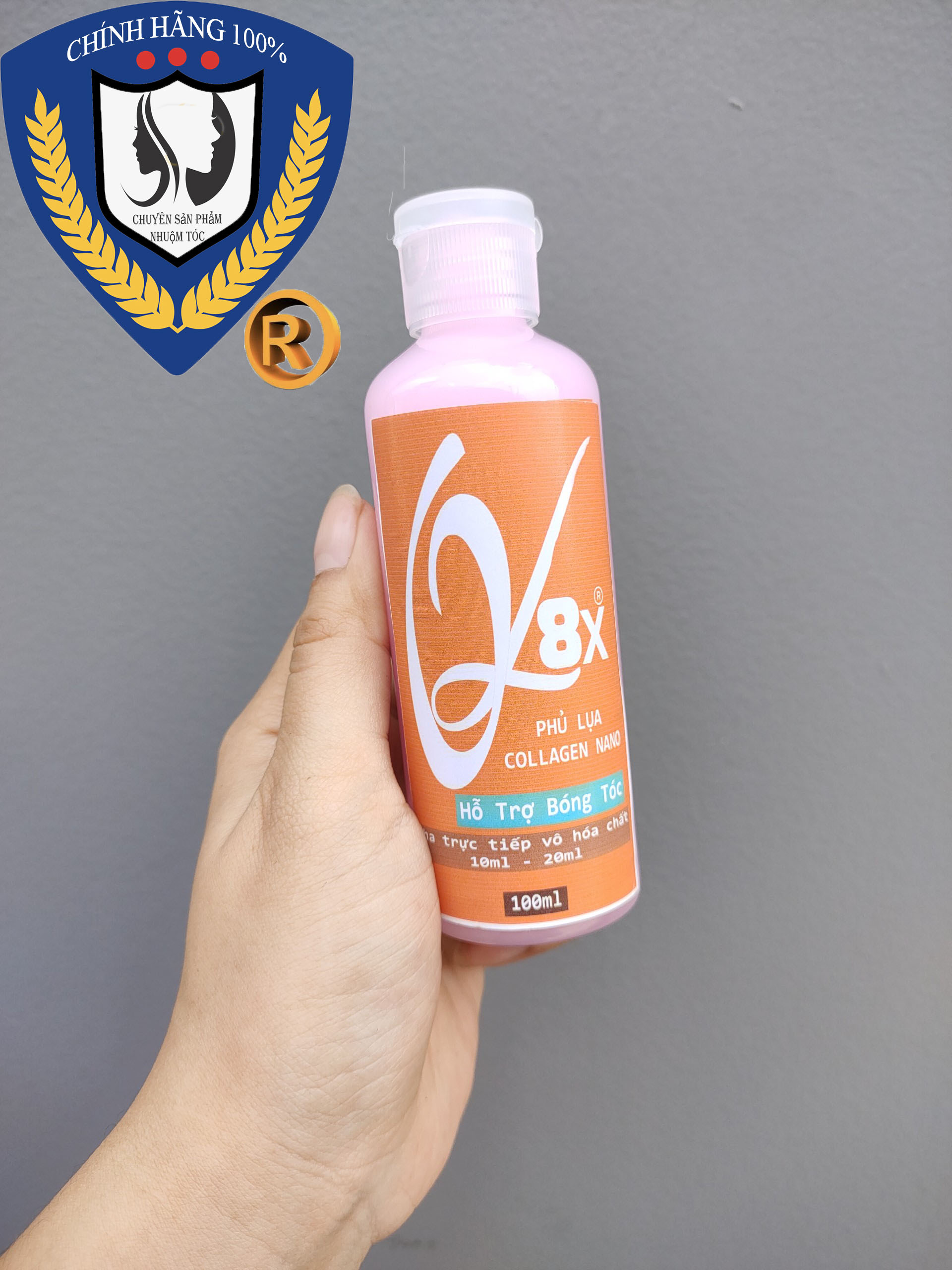 PHỦ LỤA COLLAGEN TƠ TẰM CHO TÓC HƯ TỔN NANO SILK CHAI  100ml