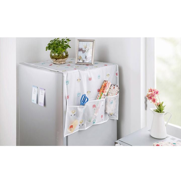 Tấm phủ tủ lạnh trang trí và chứa đồ