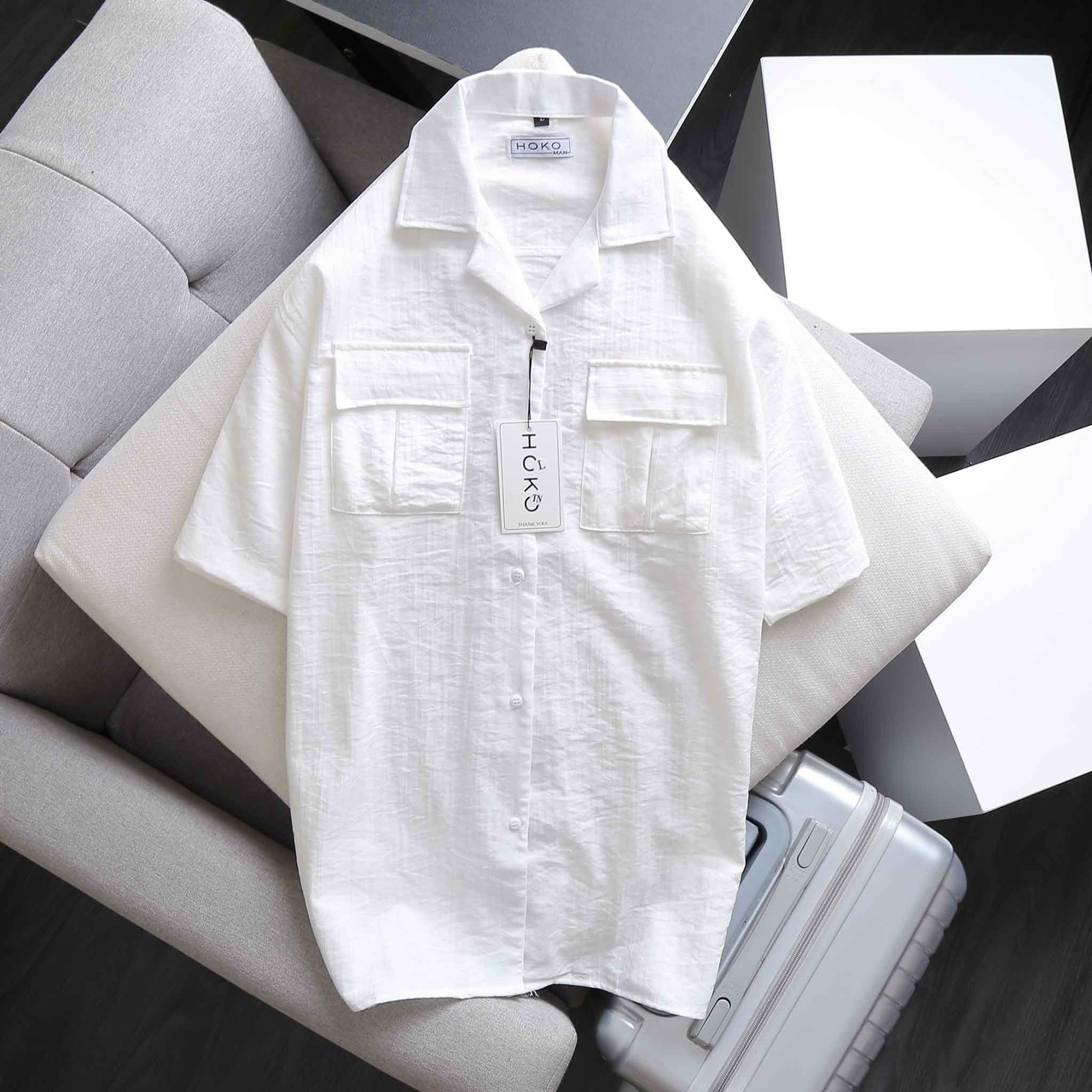 ÁO SƠMI ĐŨI NAM CAO CẤP THIẾT KẾ ĐƠN GIẢN THỜI TRANG NAM TRẺ TRUNG NĂNG ĐỘNG TL79 STORE