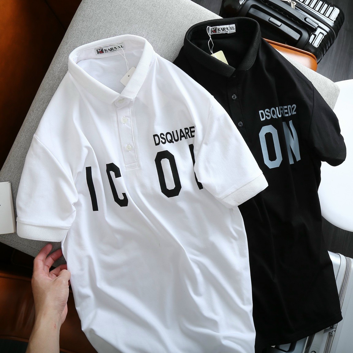 [ FREE SHIP MAX ] ÁO THUN CỔ DQS ICON CAO CẤP LỊCH LÃM SANG TRỌNG PHÙ HỢP MỌI HOÀN CẢNH THỜI TRANG LANO 88