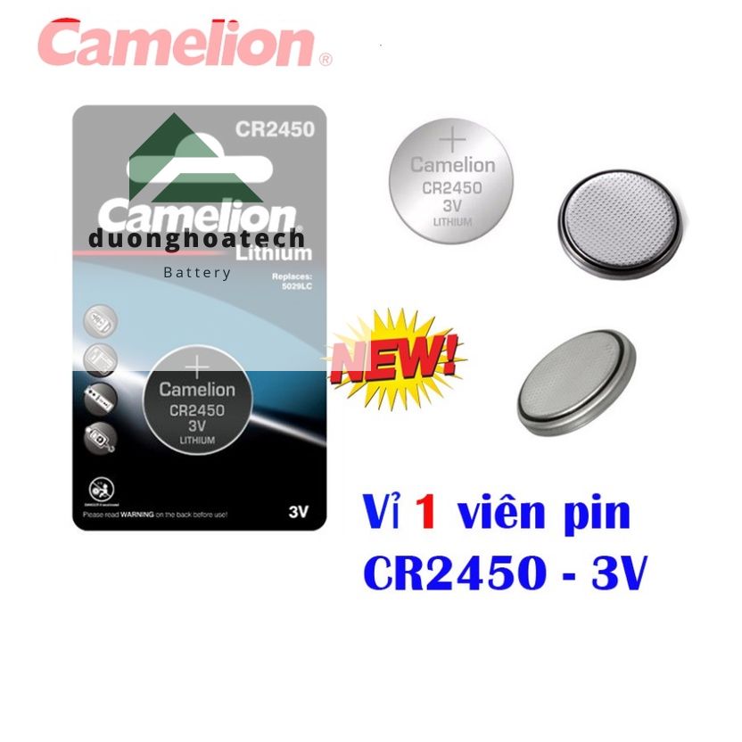 [HCM]Pin CR2450 Camelion Lithium 3V Chính Hãng