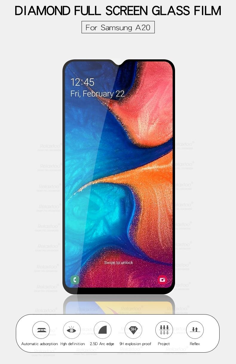 Miếng dán cường lực FULL màn hình SAMSUNG GALAXY A20