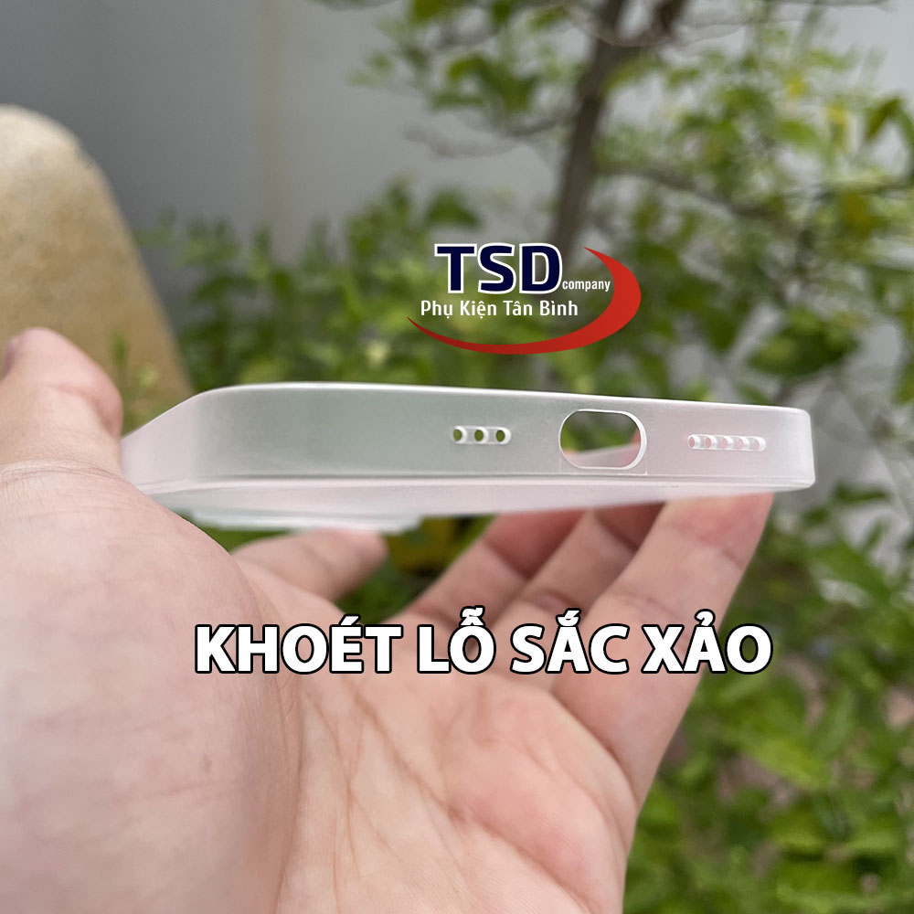 Ốp Lưng iPhone Siêu Mỏng Trong Nhám UniBody