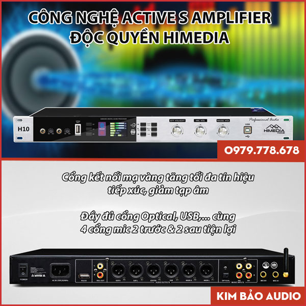 [HCM]Vang số Himedia H10 - Vang số Karaoke 2020