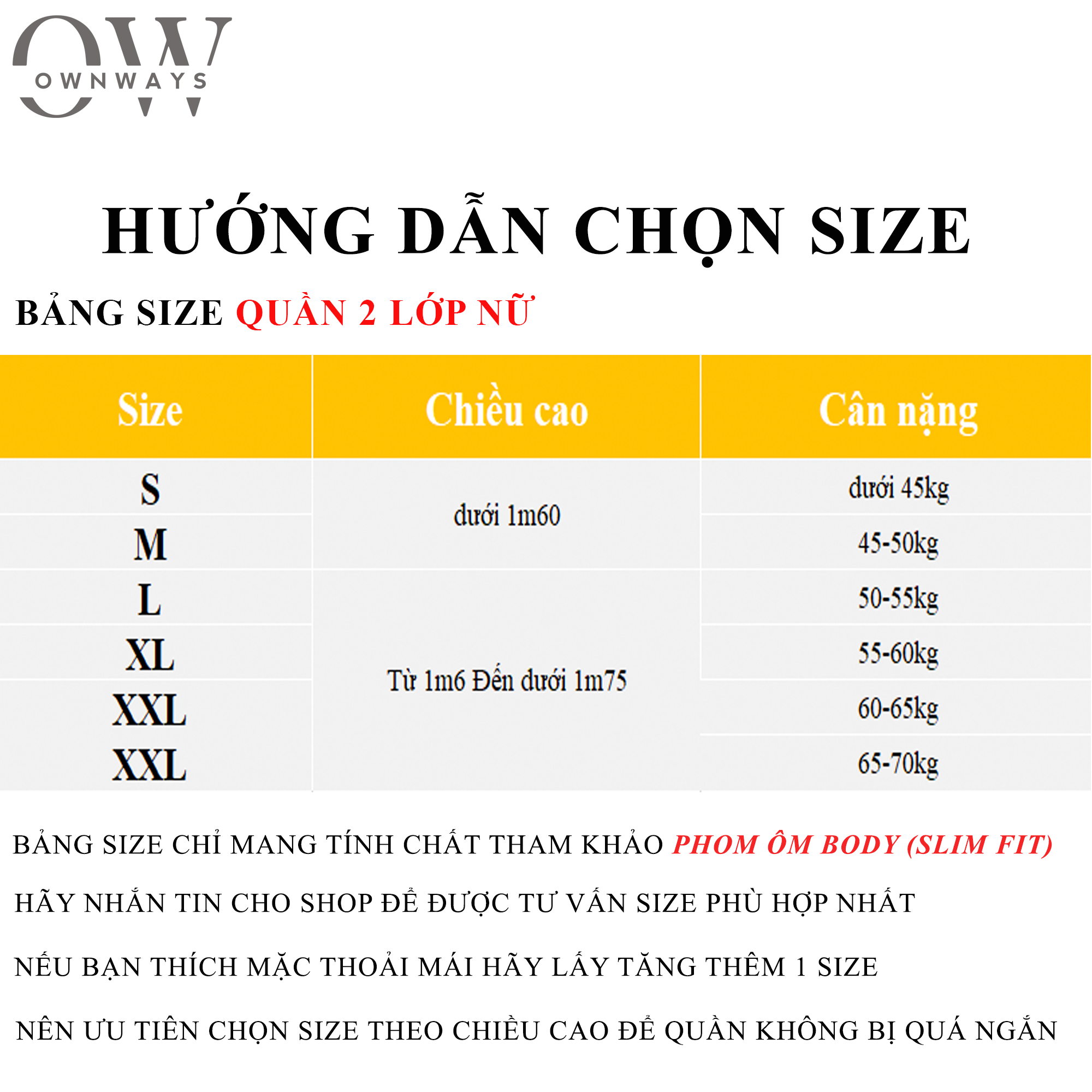 Quần Đùi Short Thể Thao Ngắn 2 Lớp Nữ Own Ways Vải Mỏng Nhẹ Mát Mau Khô,Tập Aerobic, Chạy Bộ, Bơi Lội Q271