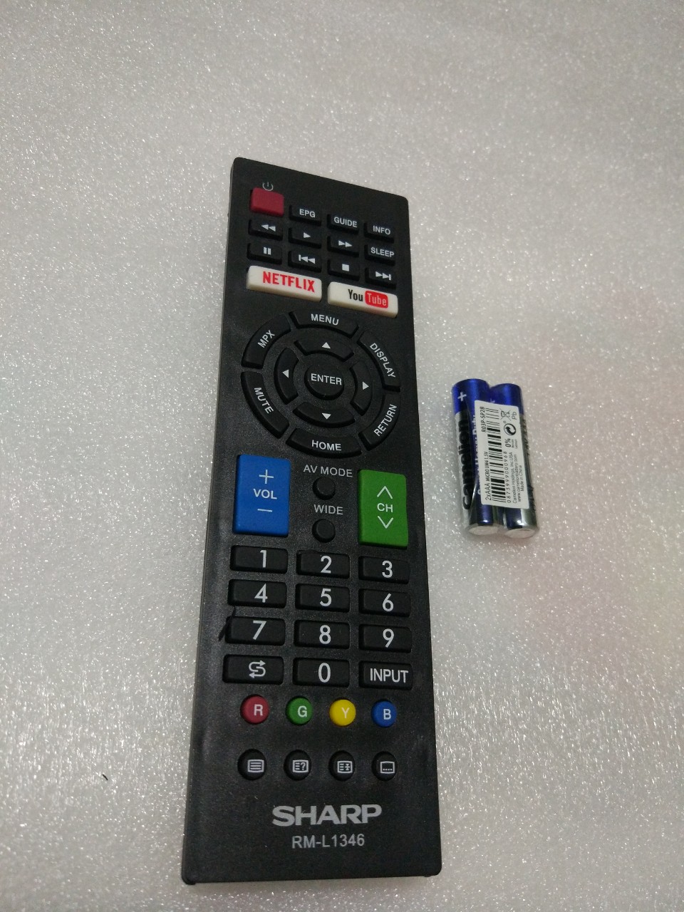 Điều Khiển Tivi Sharp RM- L1346 ( Hàng Thường )