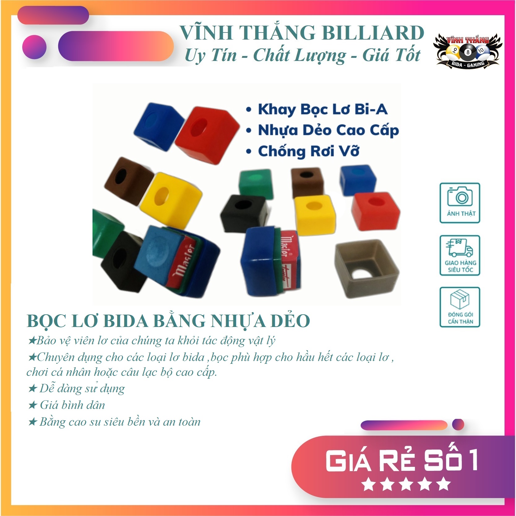 Bọc Lơ Bida (Bọc Lơ Bi A) Nhựa Dẻo Giúp Bảo Vệ Lơ