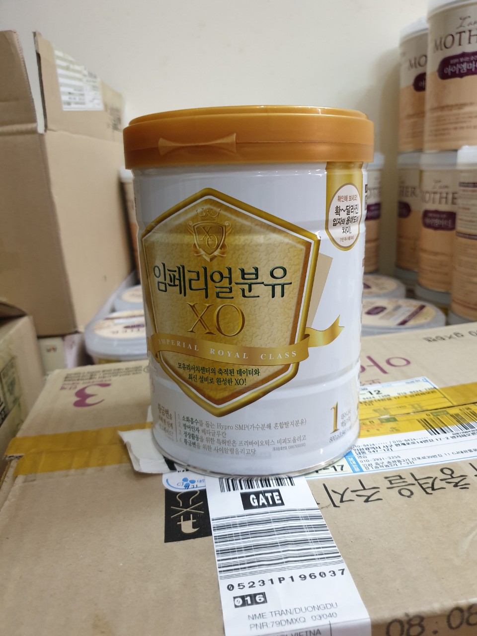 Sữa XO Số 1 0~3 tháng Hộp 800g ( Hàng nội địa hàn quốc)