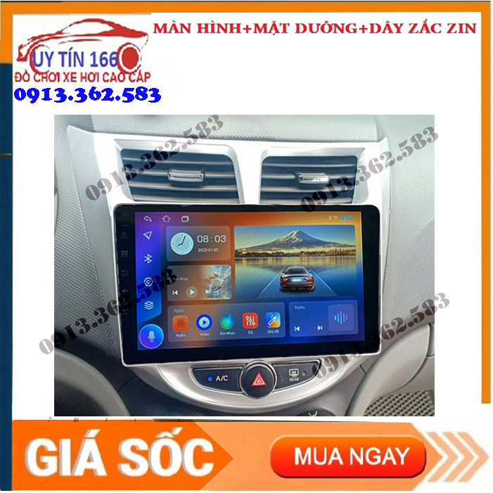 [Hỗ Trợ Lắp Đặt] Màn hình ANDROID OLED WIFI RAM 2G ROM 32G cho xe HYUNDAI ACCENT 2011-2015 với âm thanh, hình ảnh sắc nét, trung thực, lắp camera lùi cho ô tô, đồ chơi xe hơi, đầu dvd cho xe ô tô accent , SHOP UY TÍN 16