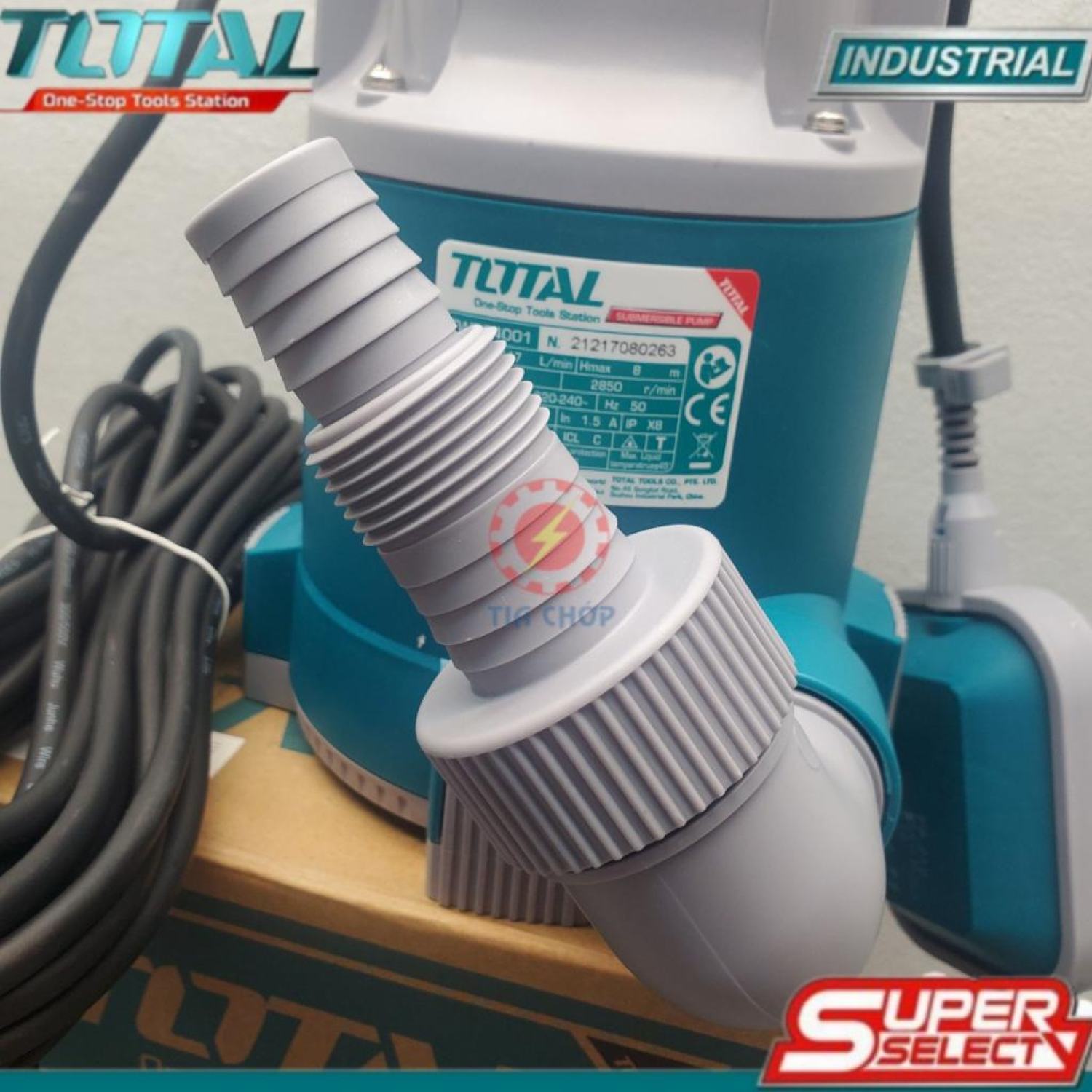 Máy bơm chìm nước sạch 400W Total TWP64006