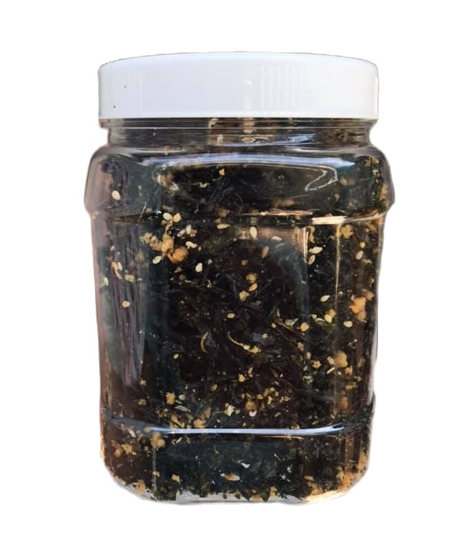 Rong biển cháy tỏi hủ 150g