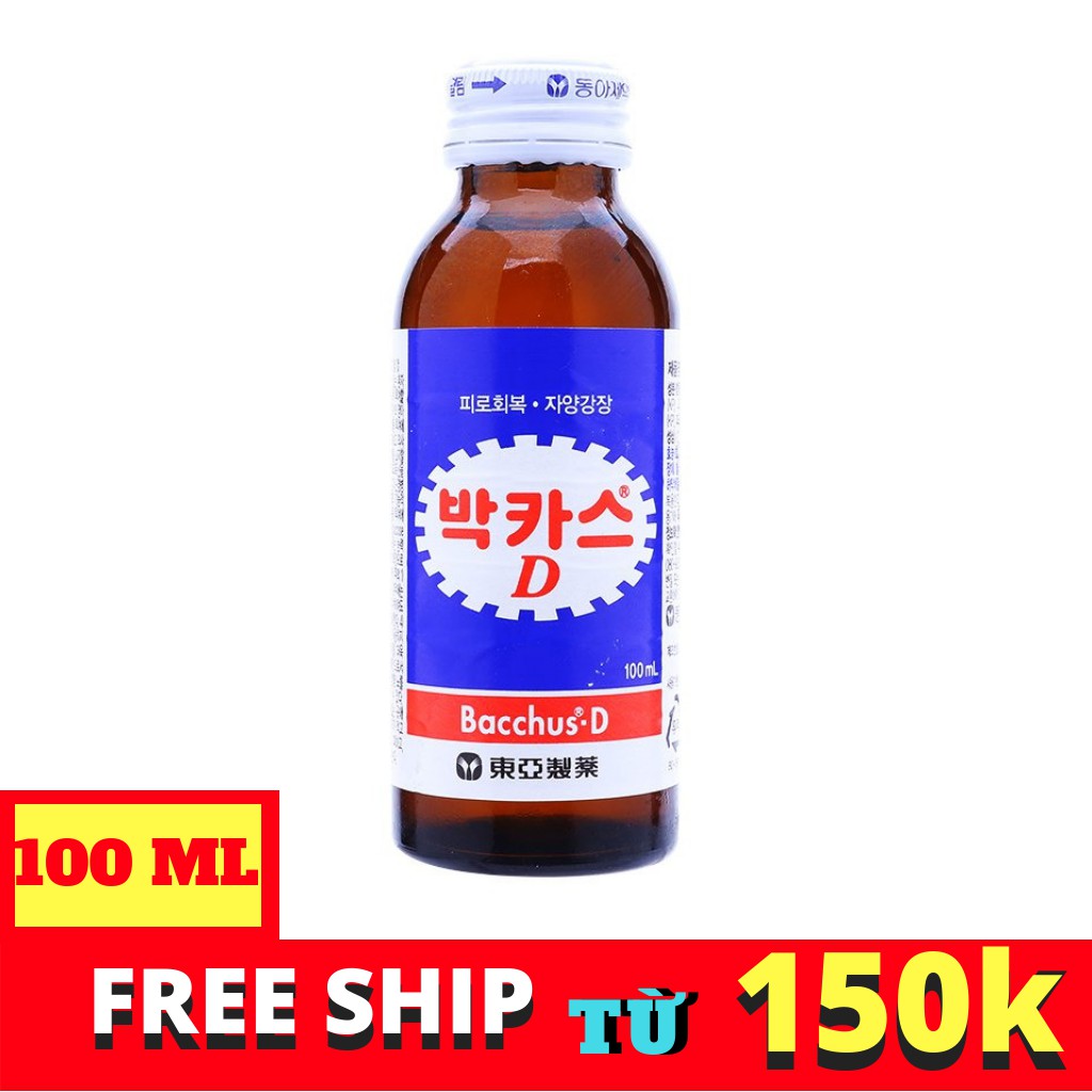 NƯỚC TĂNG LỰC HÀN QUỐC BACCHUS CHAI 100ML